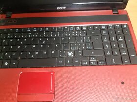 Acer Aspire 5552G black-red na náhradní díly - 6
