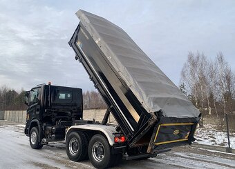 Scania G450 XT - 6x4 - třístranný sklápěč - 6