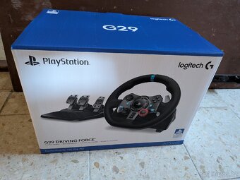 Play Station 5 Slim, 2 ovladače, volant s pedály a stojanem - 6