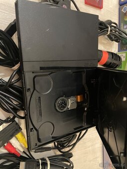 Herná konzola - PlayStation 2 Slim SCPH-77004 + 6 Hier - 6