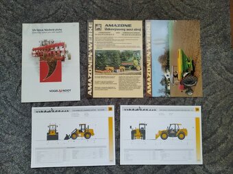 Prospekty zemědělské techniky a traktorů - 6