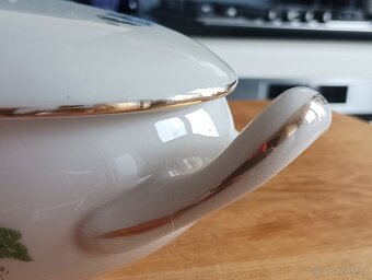 ART DECO PORCELÁNOVÁ TERINA MADESCLAIRE EMILE LIMOGES FRANCE - 6