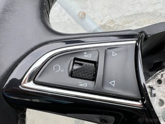 Originál multifunkční volant tříramenný kožený Škoda s pádly - 6