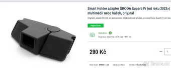 Smart Holder - držák tabletu škoda - 6