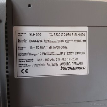 Jungheinrich nabíječka - 6