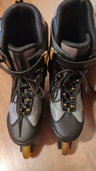 Inline brusle HySkate vel. 42 vč. náhradní brzdy-ZÁNOVNÍ - 6