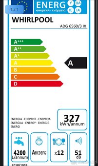 Myčka Whirlpool ADG 6560/3 IX - 6
