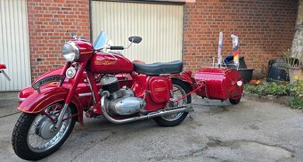 Jawa 250 Sidecar velorex + páv - 6