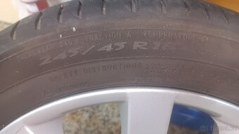 Letní sada alu kol R18 i s pneu - 6