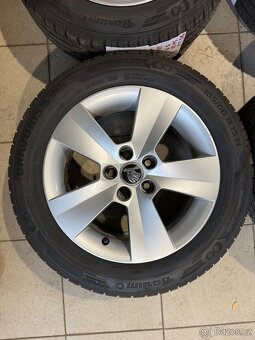 Alu kola Škoda MATONE R15 5x100 ET38 + Letní pneu 185/60 R15 - 6