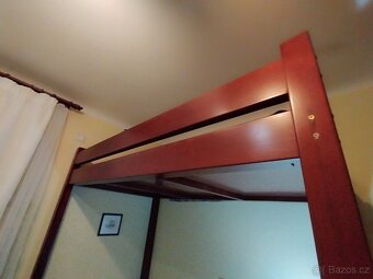 Patrová Bytelná Postel z MASIVU + Matrace HAFSLO IKEA ZDARMA - 6