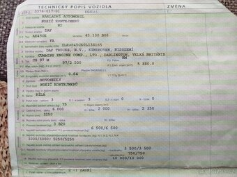 Nosič kontejnerů - DAF 45 - 6