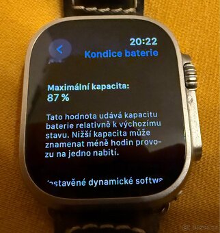 Apple ultra + 10 řemínků + pouzdro na strojek - 6
