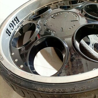 24" ALU kola – 5x120 & 5x127 – CADILLAC (CHEVROLET, BMW, LA - 6