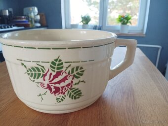 ART DECO FAJÁNS NOČNÍK FRANCIE - 6