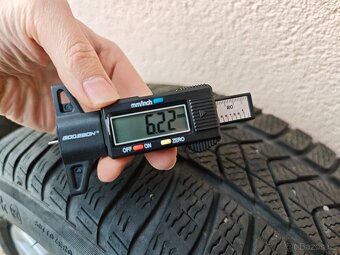 Originál alu kola r19 BMW X5, zimní pneu 255/50 R19 - 6