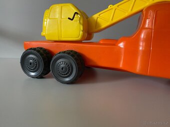 jeřáb tatra gumotex stará hračka hračky retro ites igra kdn - 6