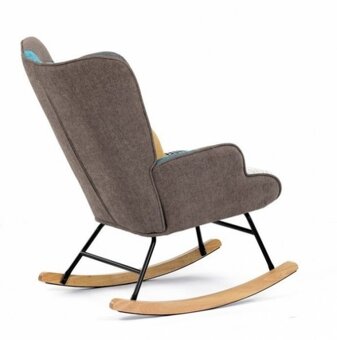 374 patchwork houpací křeslo - 6