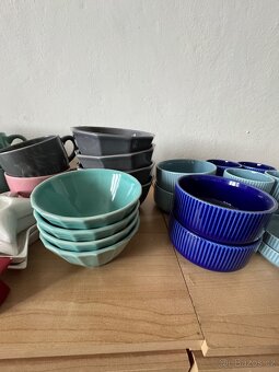 Ikea, talíře, misky, hrnky, podtácky, dekorace, etažér - 6