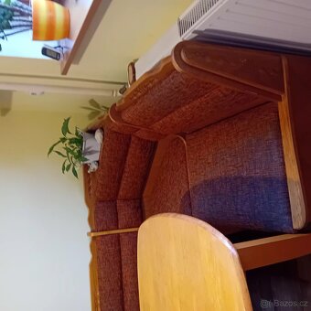 Jídelní lavice, židle a stůl - 6