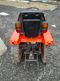 Malotraktor Mt8-070 mini s bržděným vlekem a příslušenstvím - 6