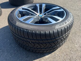 Sada kol 20” original BMW X6 X5 ///M + 99% pneu Pirelli - 6