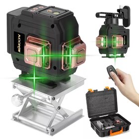 Samonivelační křížový laser 3D nivelak AKCE - 6
