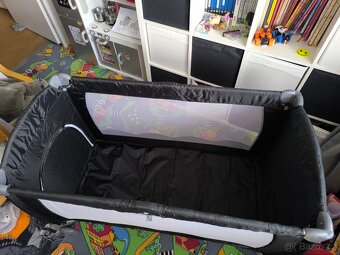 cestovní postýlka Clamaro Travel Black - 6