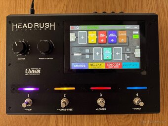 PRODÁNO - Kytarový multiefekt Headrush Gigboard - 6