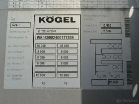 KÖGEL S24 mulda, COIL - nákladní návěs - 6