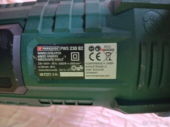 velka bruska germany parkside PWS 230 B2 - 6