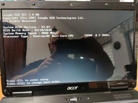 15,6" 2-jádro Acer Aspire 5732ZG - běží ale zaheslovaný - 6