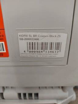 Autosedačka Britax Römer KIDFIX SL, černá, 15-36kg - 6