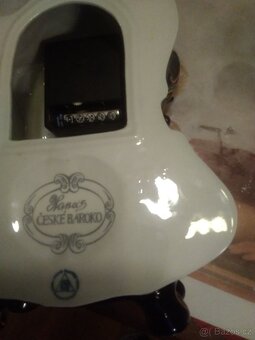 Krásné značkové hodiny z porcelánu - 6