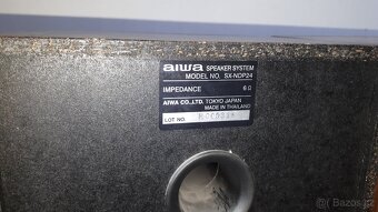 Prodám repro AIWA SX-NDP24 6 ohm krásný zvuk - 6