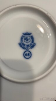 Kávový servis Porcelaine Fine de Bohême (cibulák) - 6