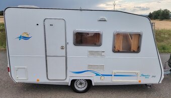 Velmi lehký karavan pro 3/4-rok 2001, předstan, topení - 6