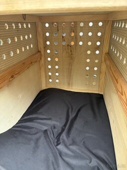 Dřevěná přepravka pro psa do letadla - 6