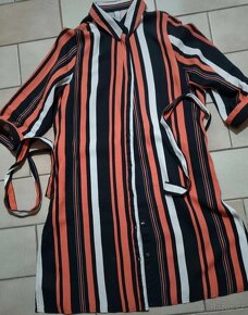 Celopropínací košilové šaty - 6