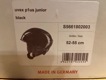 Dětská/juniorská lyžařská helma Uvex 52-55cm - 6