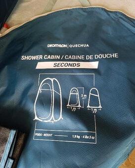 Nový sprchový stan DECATHLON, doplněk při kempování - 6