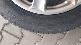 Prodám alu Opel a NOVÉ pneu 205/55/16 Sebring - 6