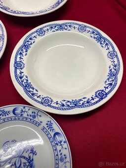 talíře cibulák vzor malované talíře cibulák porcelán - 6