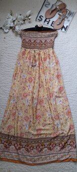 Shein květované viskózové maxi šaty - NOVÉ - 6