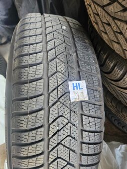Zimní sada 7,5x17 ET 45, 5x108 mm, Pirelli 215/65/17, 7-8 mm - 6