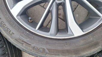 Alu kola Toyota 17" 5x114,3 letní pneu 215/55 R17 5-6mm - 6