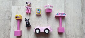 Sady DUPLO i díly po 1ks: popeláři,Mickey dům,Minnie,auta.. - 6