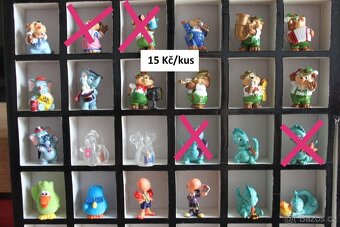 Kinder figurky 1 - 6