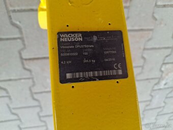 Vibrační deska Wacker neuson Dpu 3750Het - 6