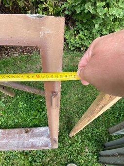 Zateplené kovové dveře včetně mříže - 6